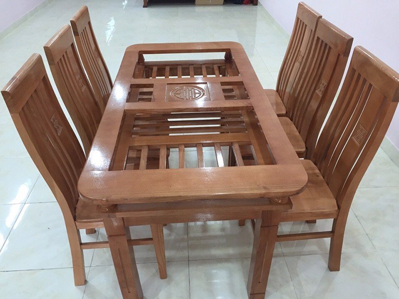 bộ bàn ghế gỗ tự nhiên