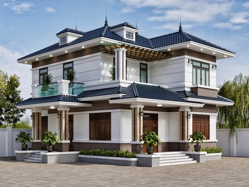 20 Mẫu biệt thự mái nhật đẹp hiện đại dẫn đầu 2022 - Siêu thị nội thất số 1  Việt Nam - NoithatAlpha.com