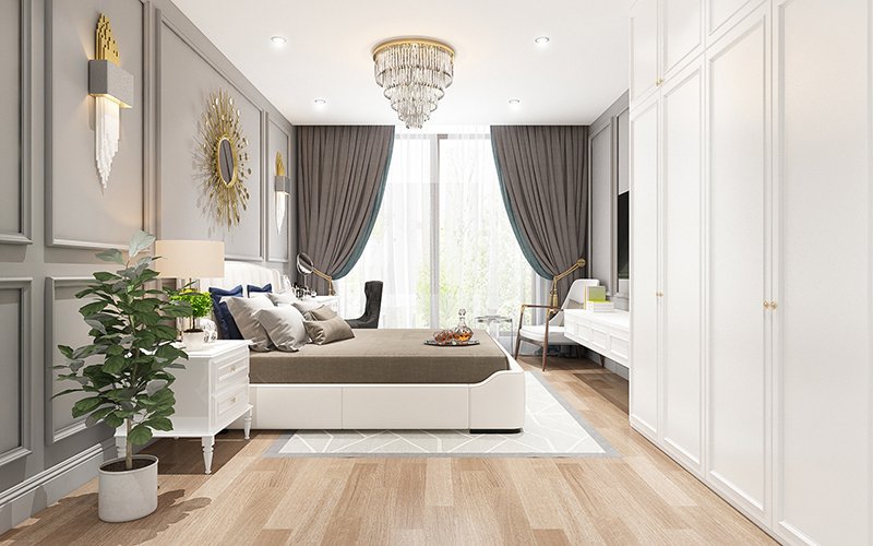 mẫu phòng ngủ 20m2