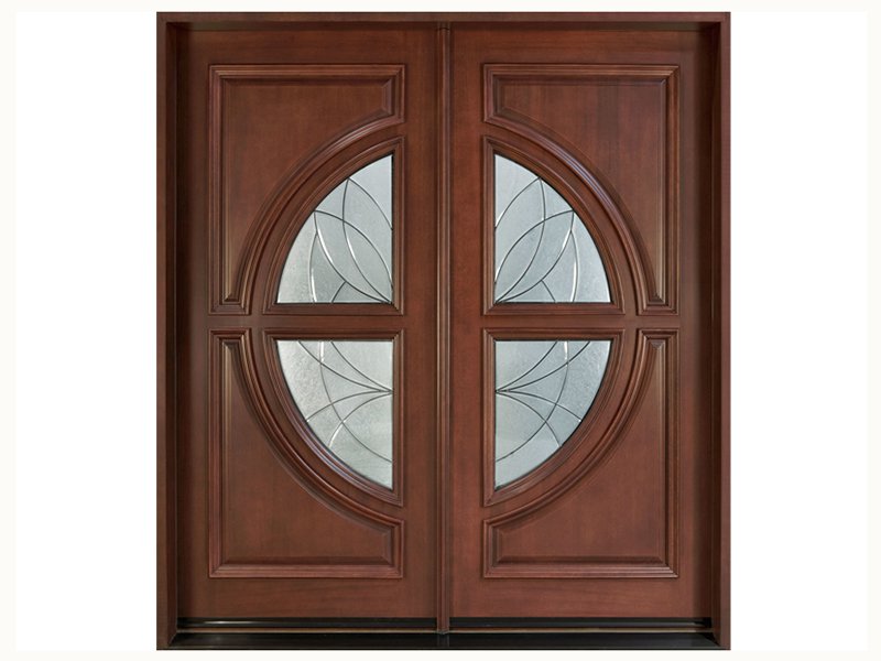 cửa gỗ pano kính