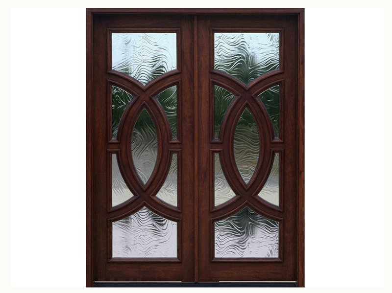 cửa gỗ pano kính