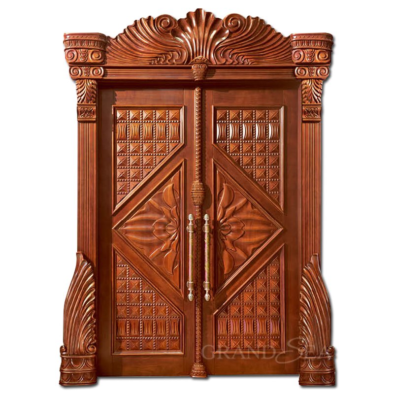 cửa gỗ tân cổ điển