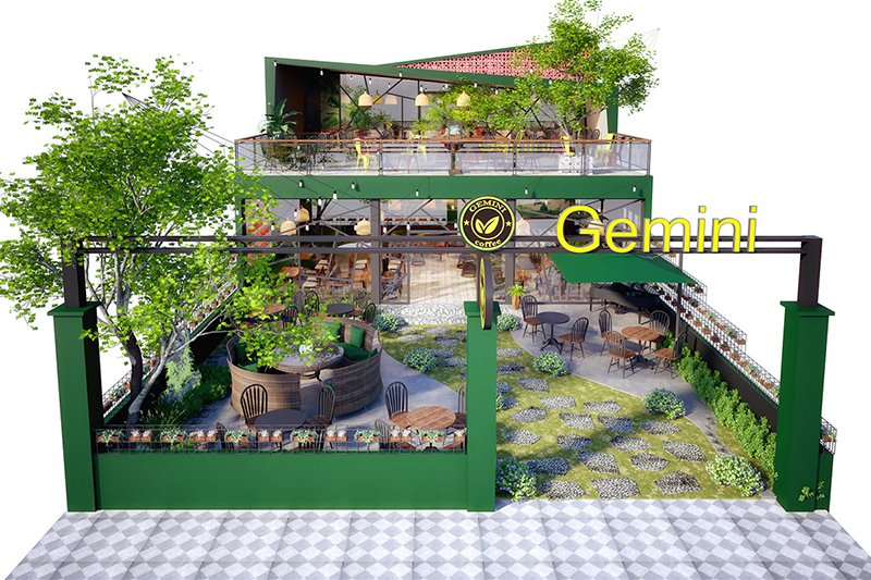 Giới thiệu mô hình kinh doanh quán cafe sân vườn  cdspkteduvn
