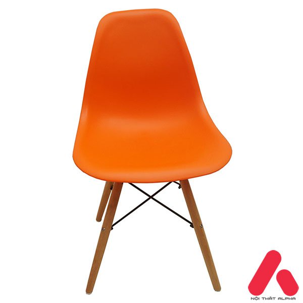  Ghế ăn ghế cafe nhựa màu cam đơn giản đẹp giá rẻ GC313