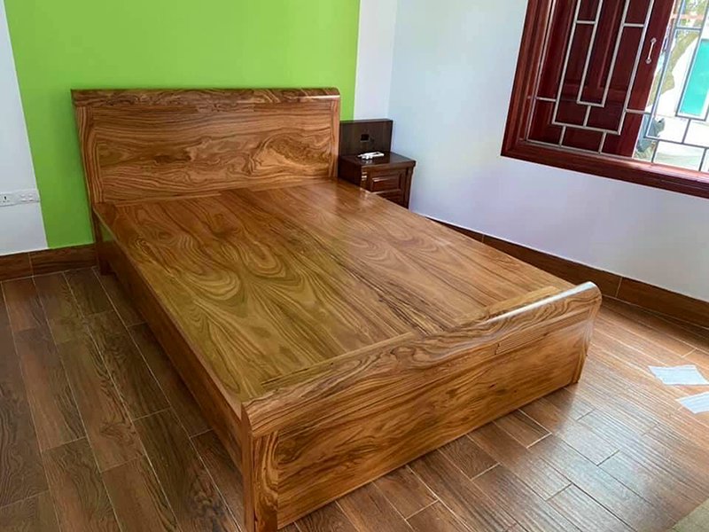 giường ngủ gỗ hương