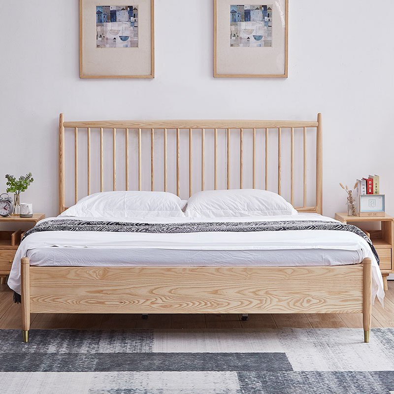 Giường ngủ gỗ tần bì