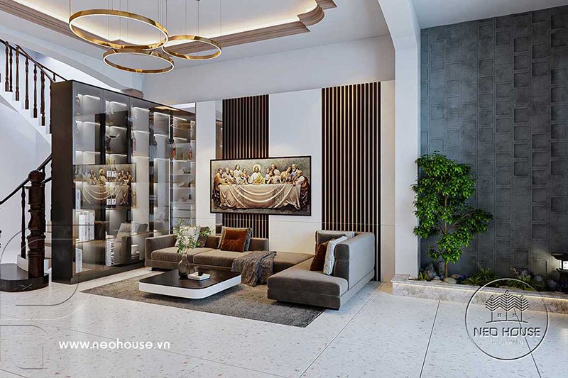 30 Mẫu thiết kế nội thất phòng khách chung cư nhà phố đẹp hiện đại  Công  ty CP kiến trúc nội thất Aura
