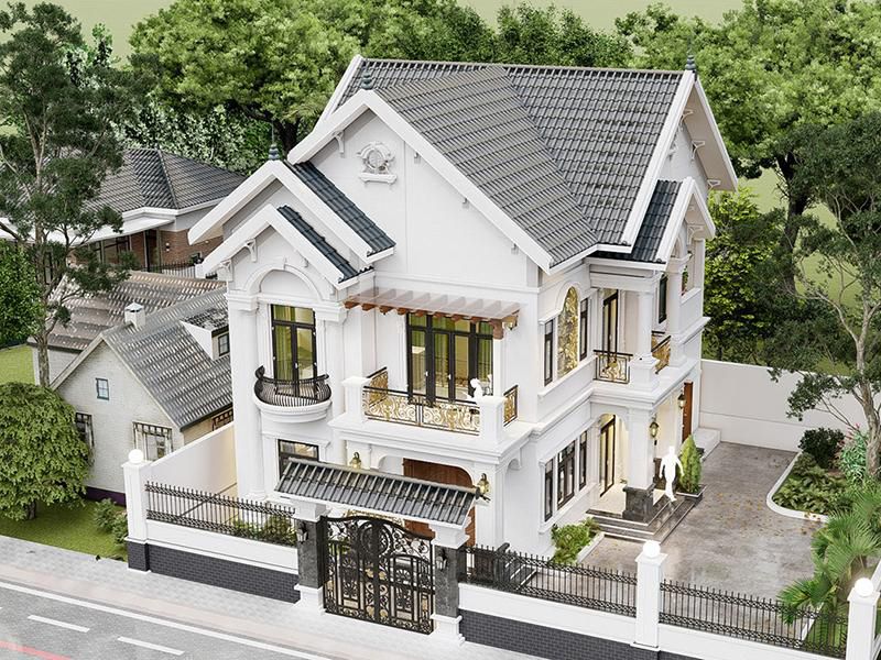 Nhà 2 tầng mái Thái | 50+ Mẫu thiết kế đẹp hiện đại mới NHẤT