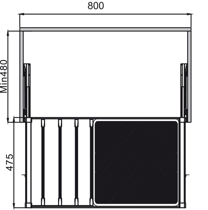 Giá treo quần âu đa năng Hafele 807.95 1