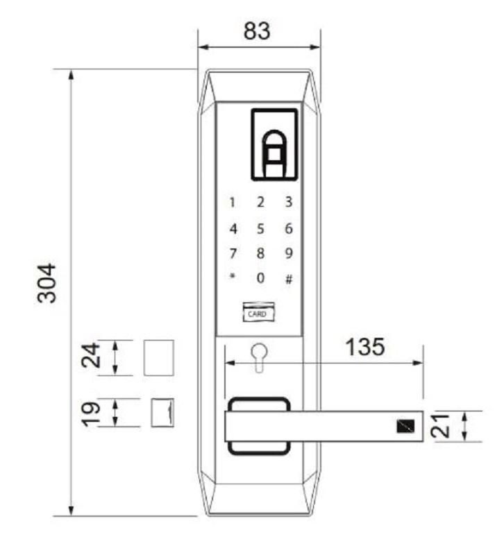 Khóa điện tử Imundex 613.42.203/303 6