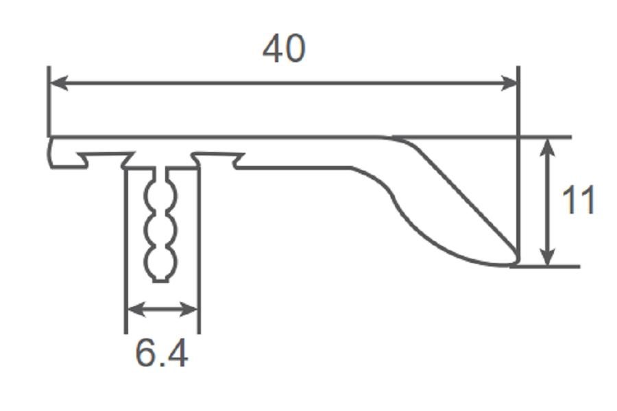 Tay nắm tủ hiện đại Imundex 7752 300-900 1