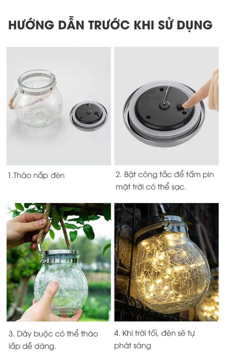 Bóng đèn trang trí ngoài trời chống nước PD3261 16