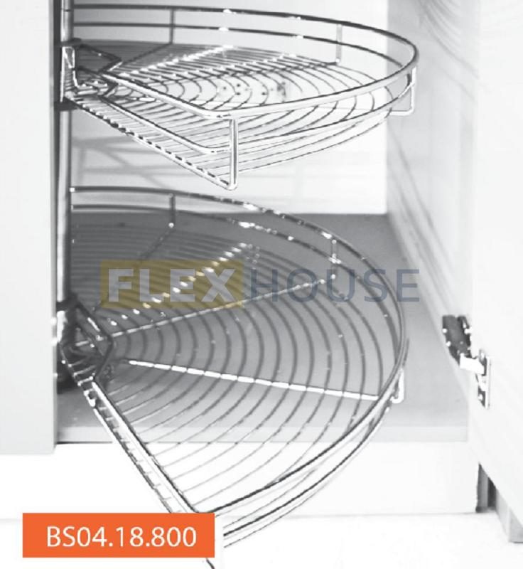 Giá xoay inox nan 1/2 Garis BS04.18.800 2