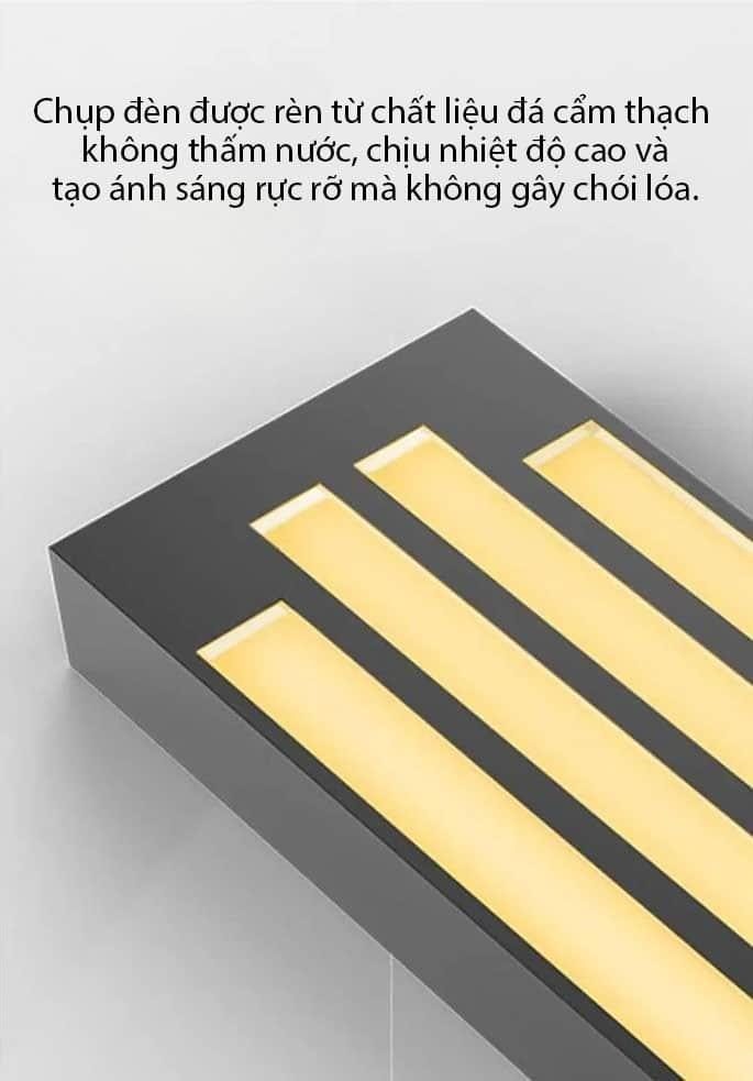 Đèn ốp tường ngoài trời chống nước B1176 12