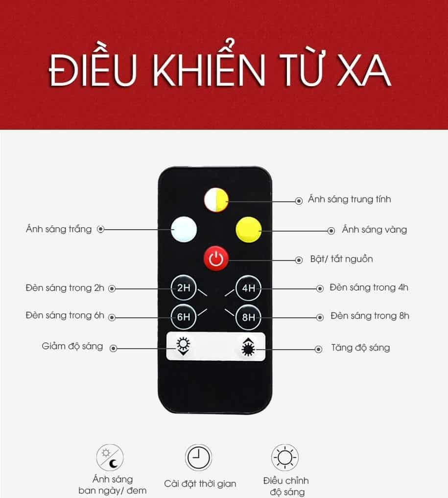 Đèn trụ năng lượng mặt trời cho sân vườn AL6697 12