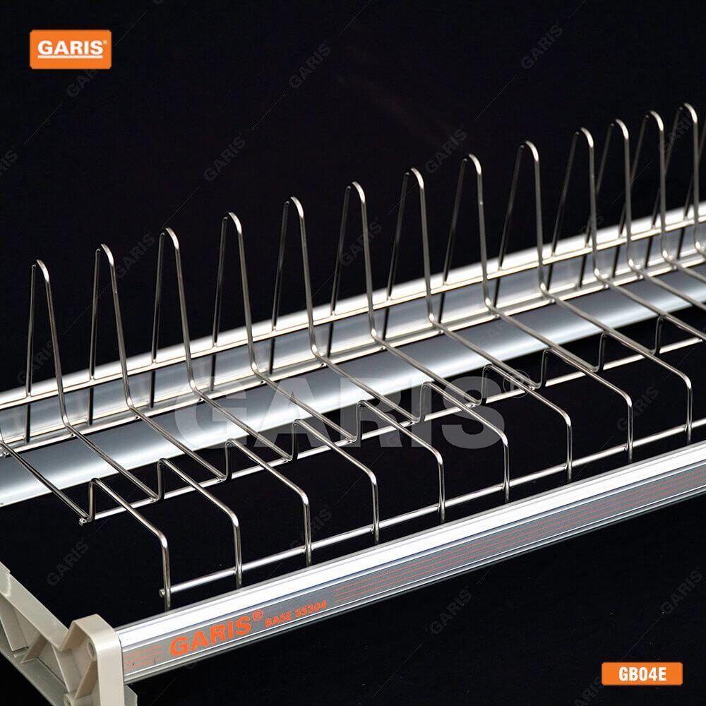 Giá bát đĩa inox nan cố định Garis GB04.60E-90E 4