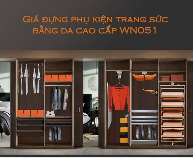 Giá đựng phụ kiện trang sức bằng da YLF.WN051 9