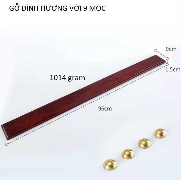 Móc quần áo treo tường bằng đồng thau T16XX 16