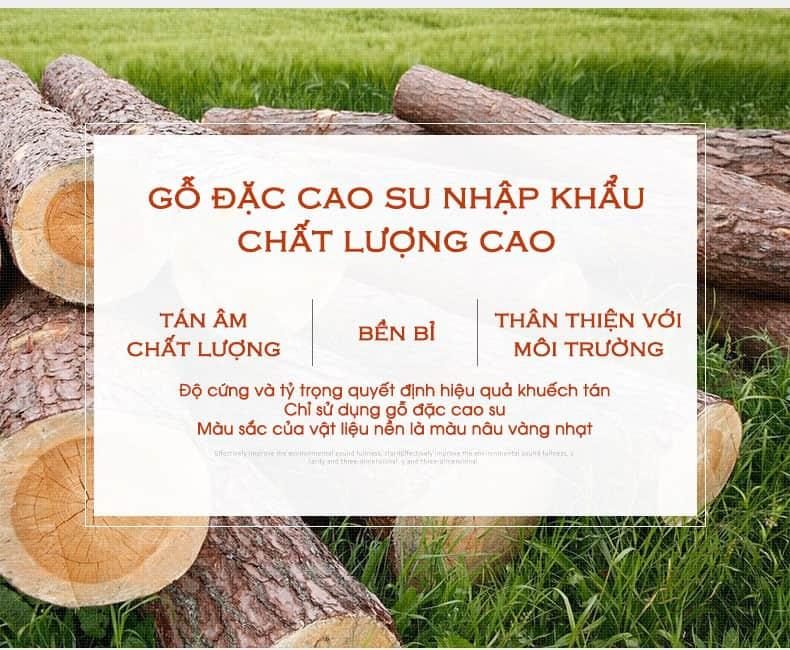 Hộp khuếch tán âm thanh bằng gỗ cao cấp SBD80 12