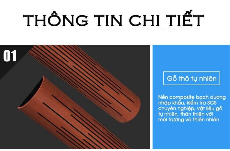 Hộp khuếch tán âm thanh bằng gỗ chất lượng SBARC300 13