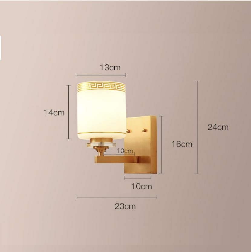 Đèn gắn tường phòng ngủ cổ điển MC218-1W 9
