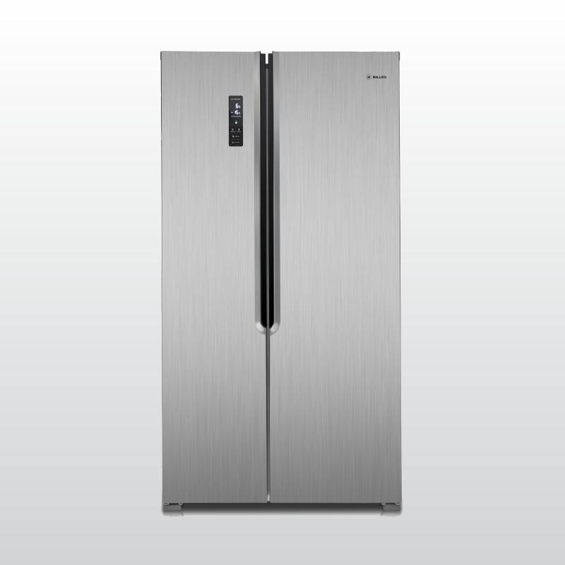 Tủ lạnh 2 cửa tay nắm âm Malloca MF-517SBS 2