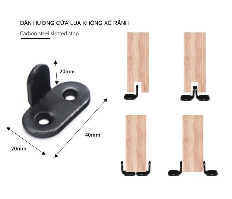 Dẫn hướng ray trượt cửa lùa kiểu Mỹ ZF-21 3