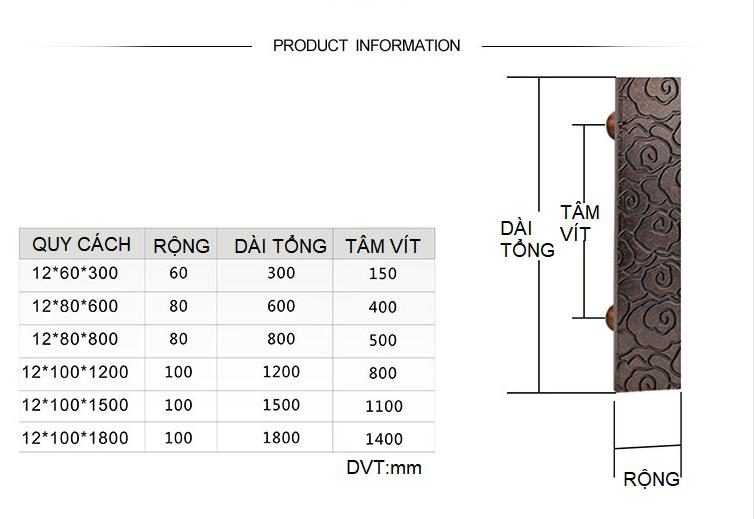 Tay nắm cửa đi cao cấp cho biệt thự khách sạn SX261 8