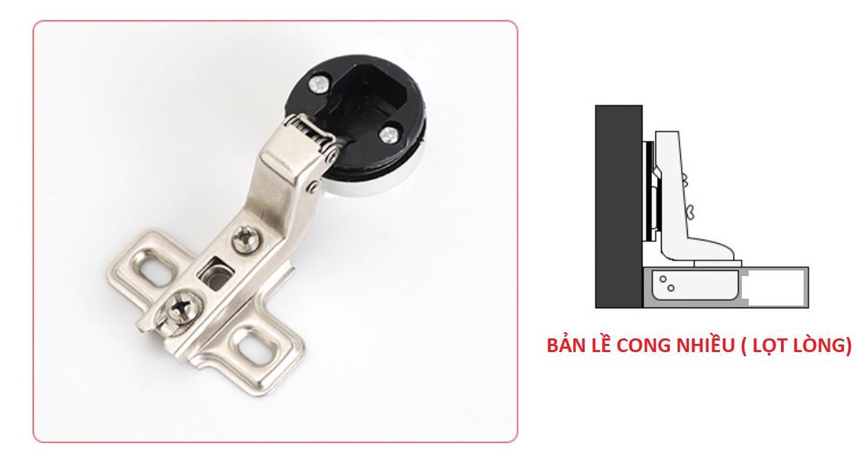 Bản lề cửa kính thép mạ nikel MX-GH26 7