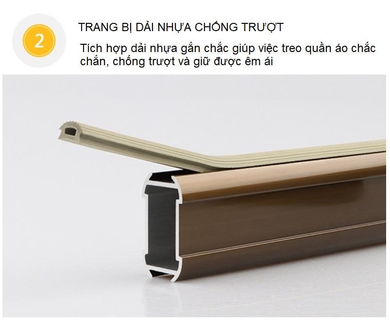 Suốt treo quần áo cố định nhiều màu BL5001 4