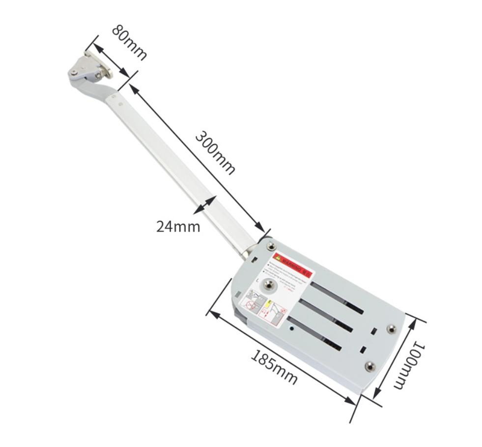 Bộ tay nâng tủ bếp loại 2 cánh BTC-G125D 7