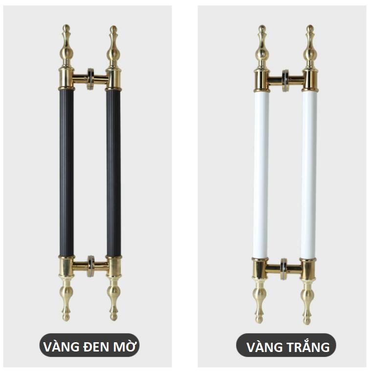 Tay nắm cửa kính cửa gỗ biệt thự cổ điển RHD5133 18