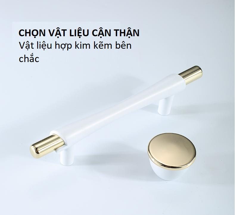 Tay nắm tủ gốm sứ phong cách Châu Âu tối giản WXH6674 11