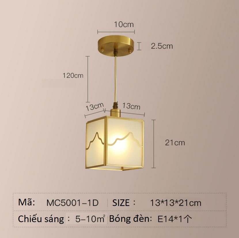 Đèn thả trần trang trí phòng ngủ phòng khách MC5001 7