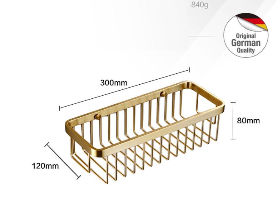 Kệ nhà tắm bằng Đồng cao cấp Duradras DL1018J 6