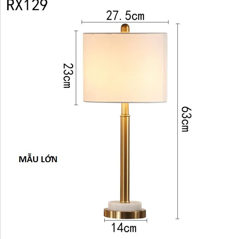 Đèn bàn hiện đại tối giản phong cách Bắc Âu RX129 9