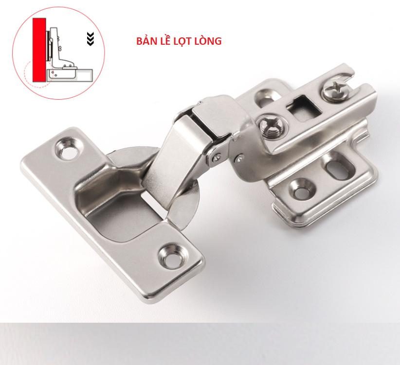 Bản lề bật nhấn mở toàn phần thép mạ nikel MX-PH35 8