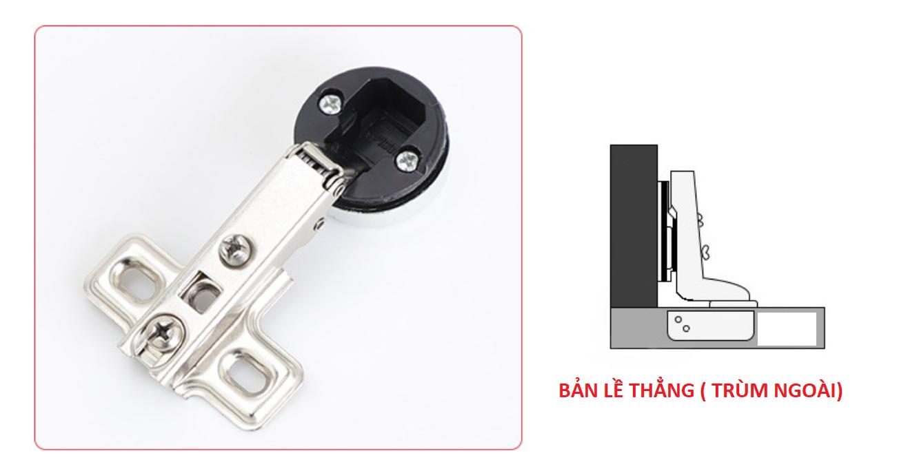 Bản lề cửa kính thép mạ nikel MX-GH26 5