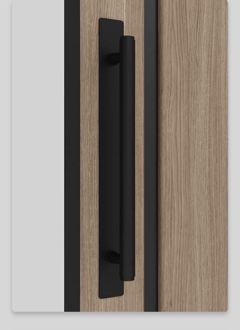 Tay nắm cửa gỗ bằng inox kiểu Bắc Âu DOR8982 9