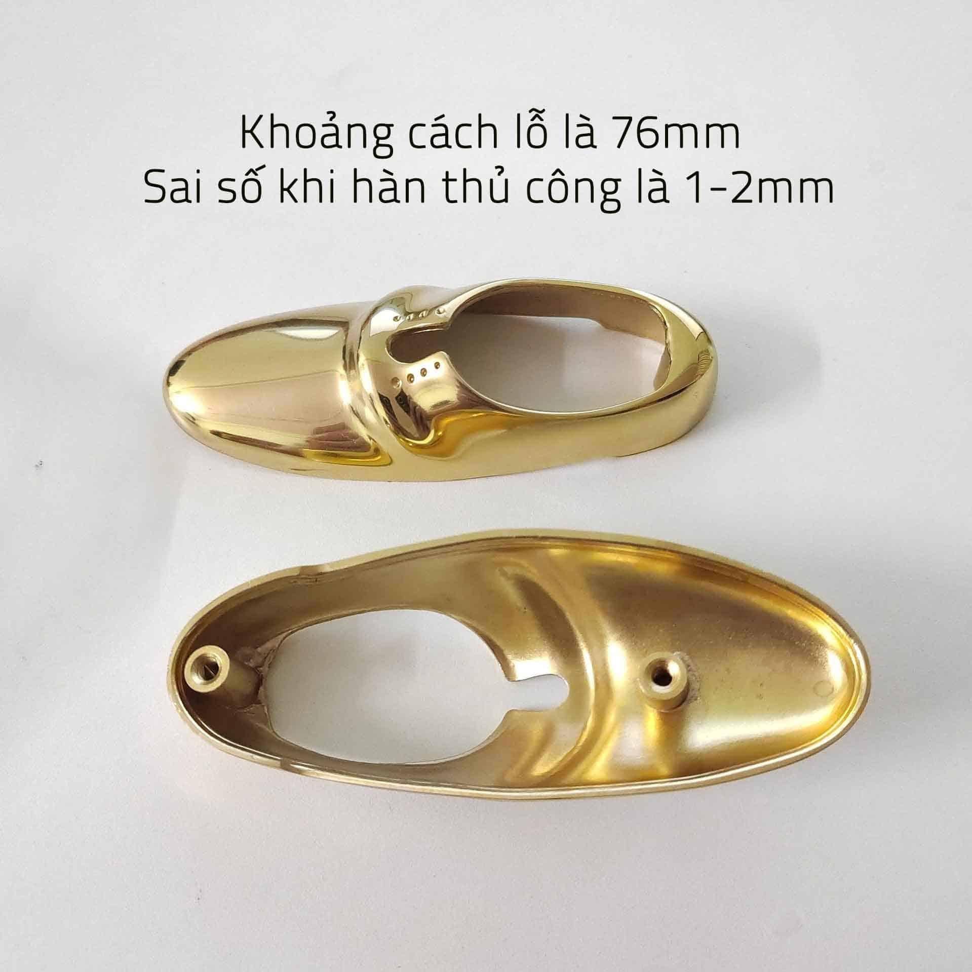 Tay nắm tủ đồng thau đôi giày tây nhỏ SBD2304 18