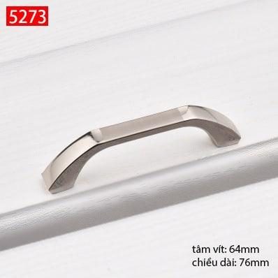 Tay nắm tủ hiện đại trơn bằng inox 5273 15