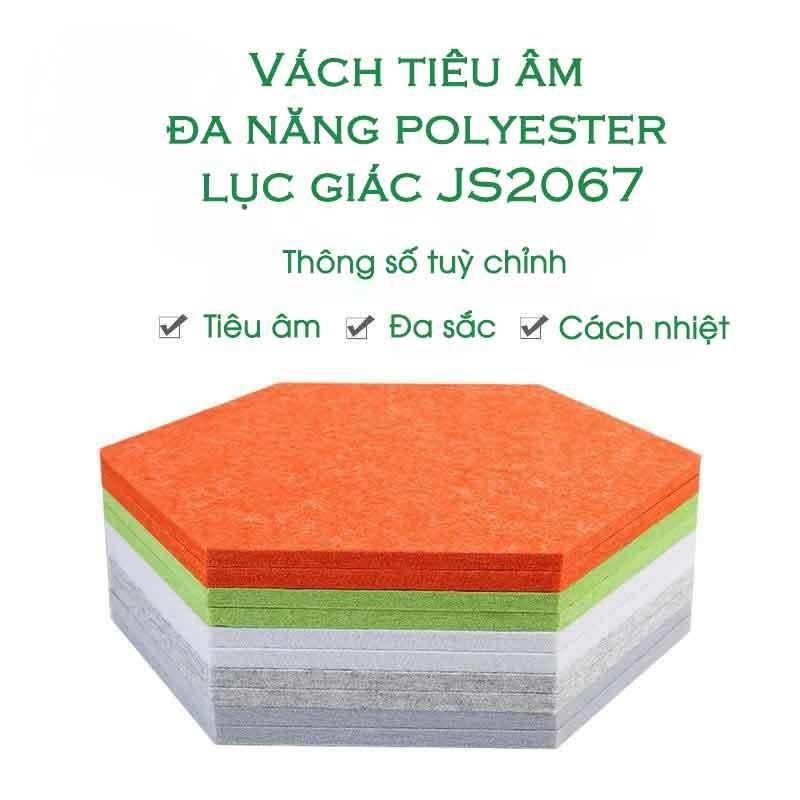 Vách tiêu âm đa năng polyester lục giác JS2067 13