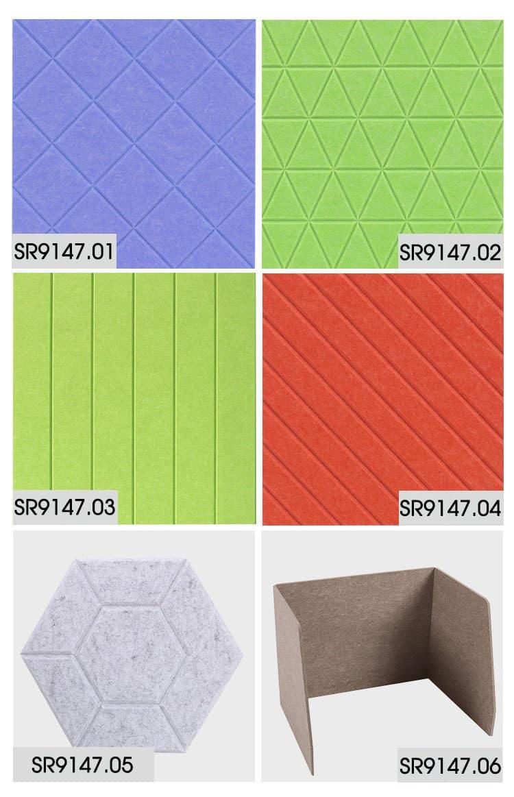 Vách tiêu âm polyester đa dạng đa sắc cao cấp SR9147 19