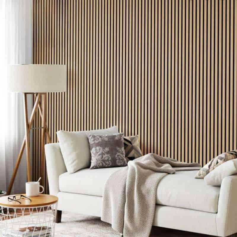 Vách tiêu âm trang trí polyester và gỗ MDF SR1611 17