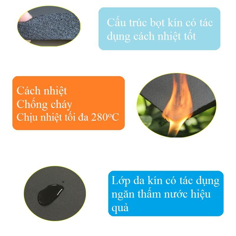 Đệm cách âm, chống sốc cao su nhựa cao cấp WL-096