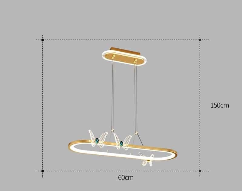 Đèn thả trần vườn địa đàng XL6821 8